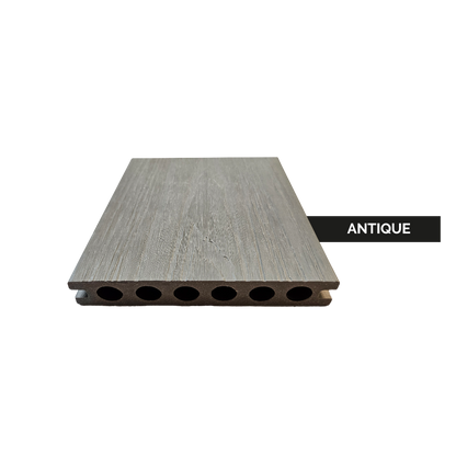 Enkel Wood Panda composite decking in Antique