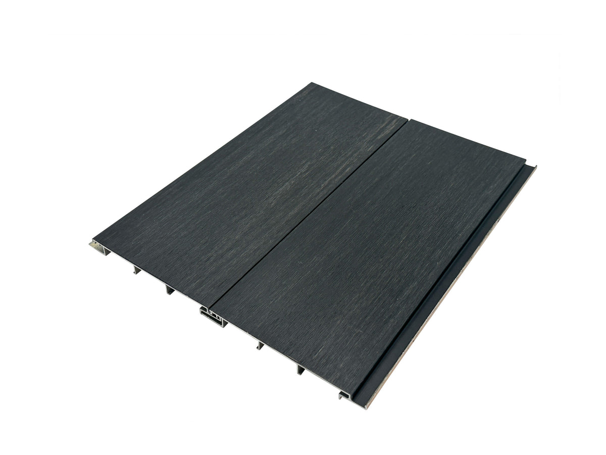 Composite Aluminum Plank Arctic in Ebony