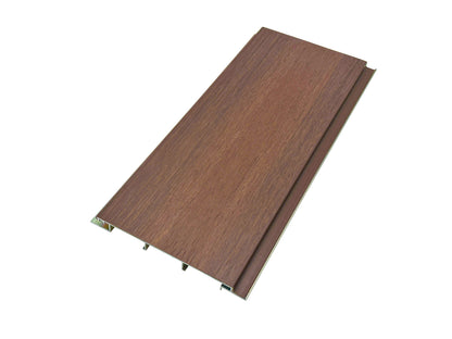 Composite Aluminum Plank Arctic in Walnut