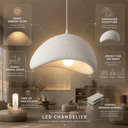 Zenith Glow Nordic LED Chandelier