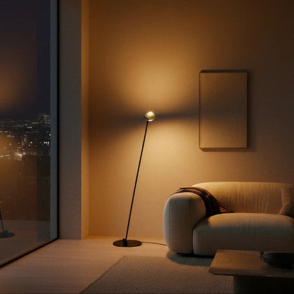 Arc Dual Head Floor Lamp