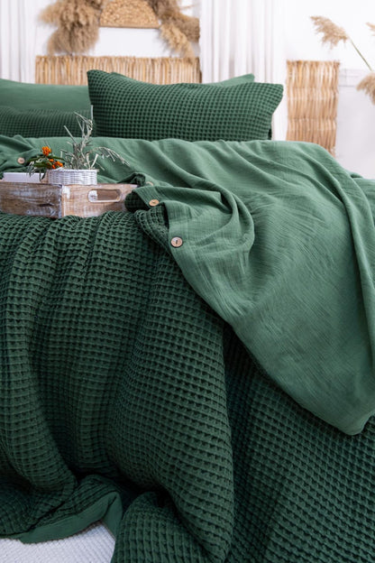 Waffle Turkish Cotton Duvet Cover