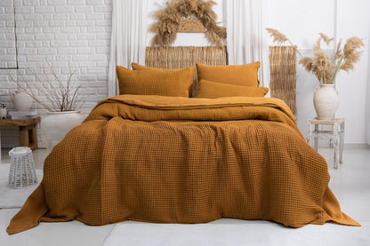 Waffle Turkish Cotton Duvet Cover