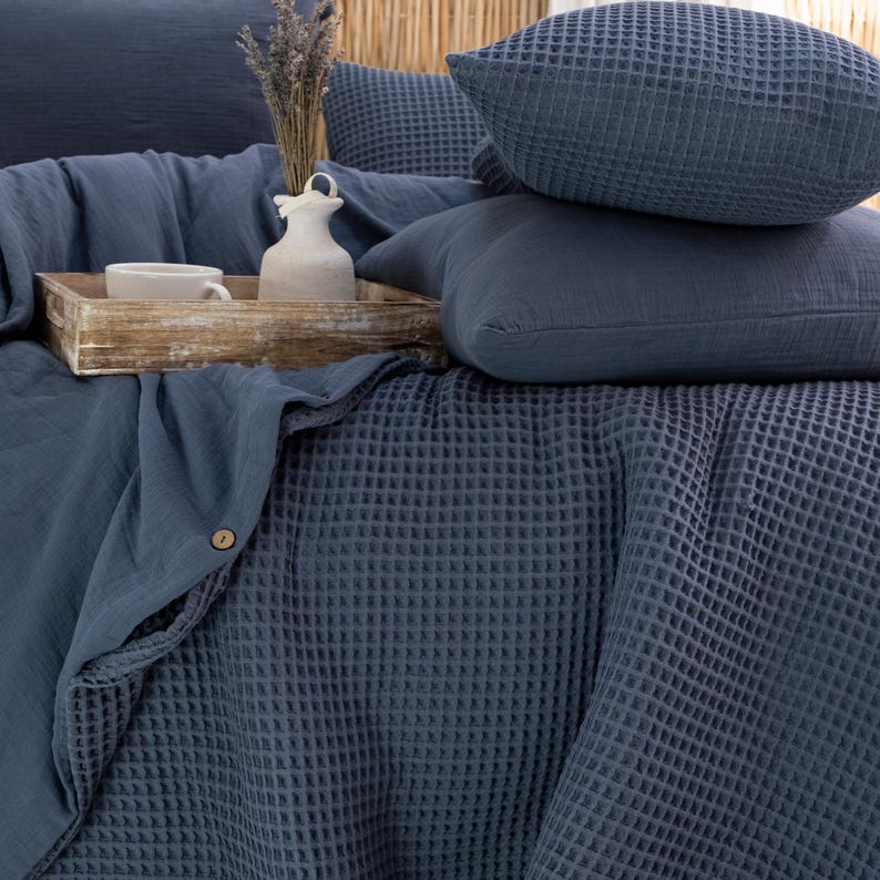 Waffle Turkish Cotton Duvet Cover
