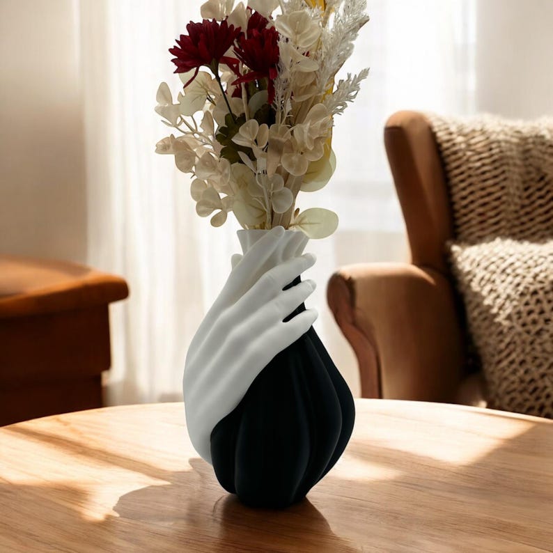 Tender Hold Sculpture Vase