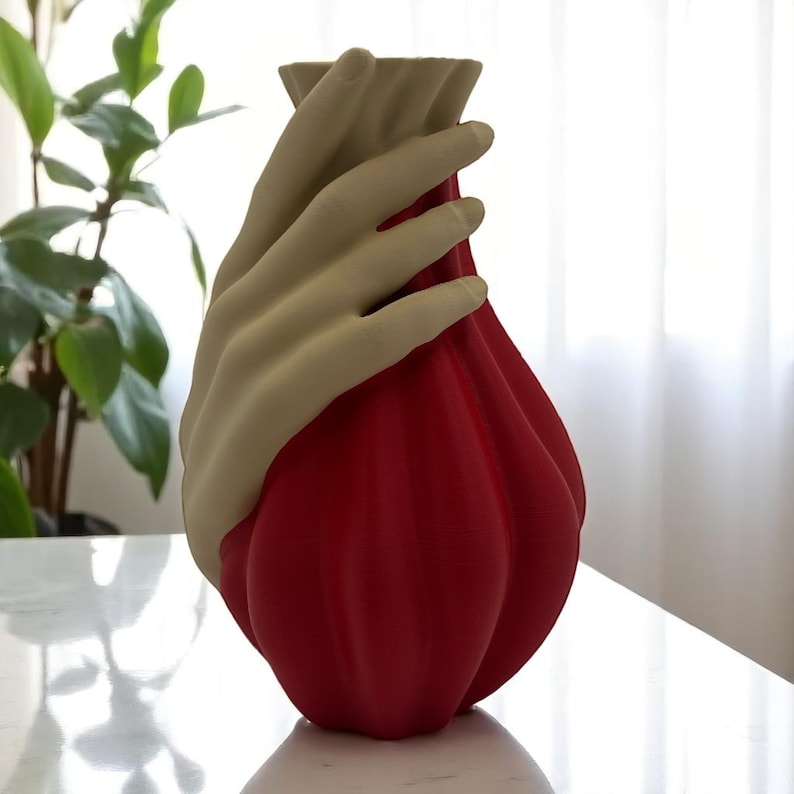 Tender Hold Sculpture Vase