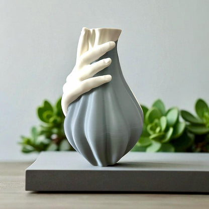 Tender Hold Sculpture Vase