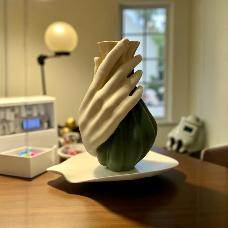 Tender Hold Sculpture Vase