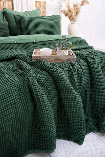 Waffle Turkish Cotton Duvet Cover