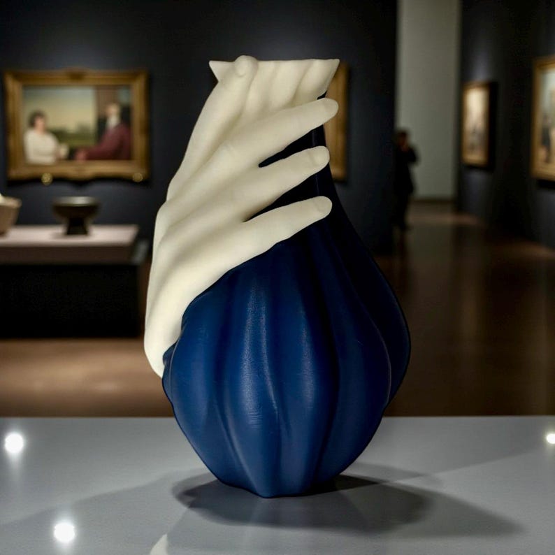 Tender Hold Sculpture Vase