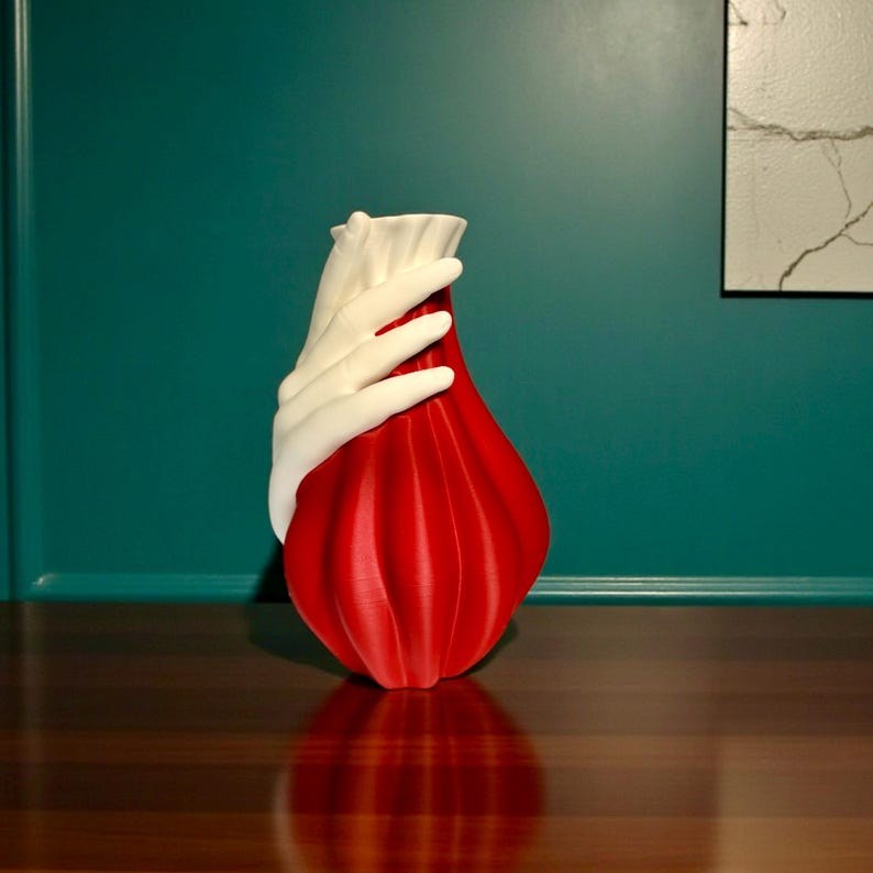 Tender Hold Sculpture Vase