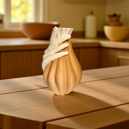 Tender Hold Sculpture Vase