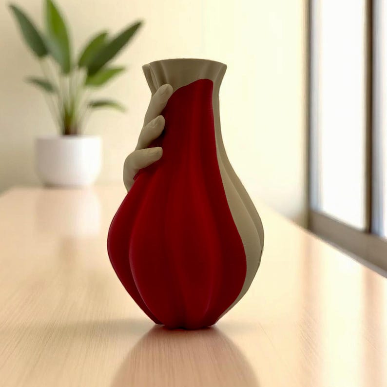 Tender Hold Sculpture Vase