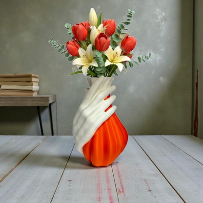 Tender Hold Sculpture Vase