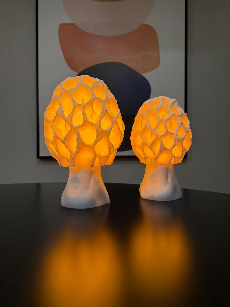 Morel Mushroom Table Lamp