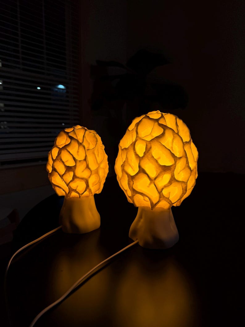 Morel Mushroom Table Lamp