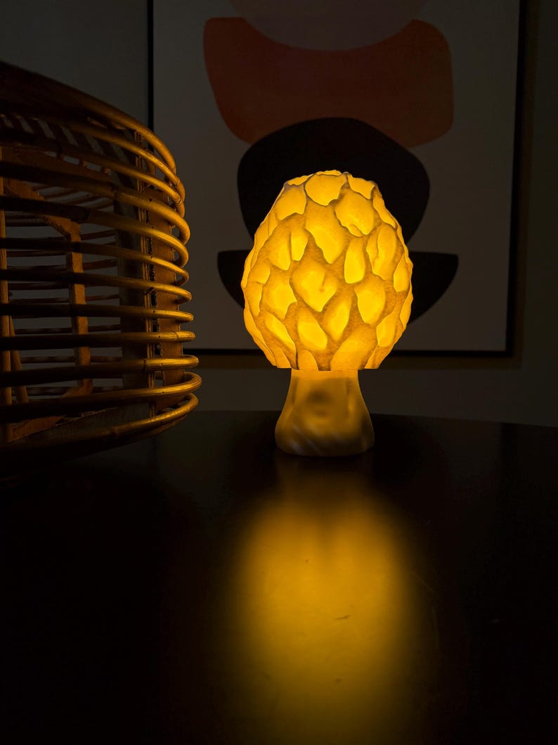 Morel Mushroom Table Lamp