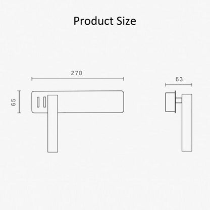 Lecta Adjustable Reading Wall Light