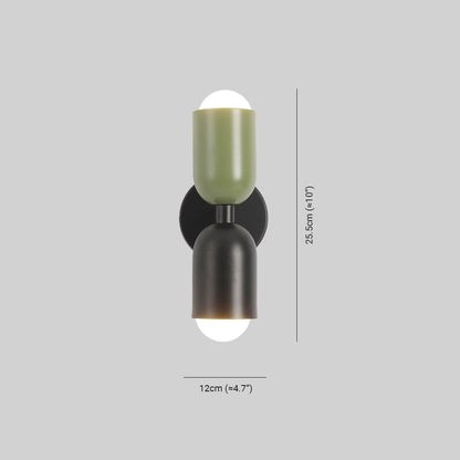 Duo Twin Bulb Wall Lamp